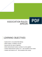 BusAn - Review - Lecture 5 Association Rules