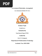 Government Polytechnic, Aurangabad: (An Autonomous Institute of Govt.)