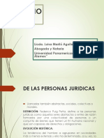 Clase No. 7 Derecho Civil 1 (Diapositivas de Las Persona Juridicas)