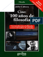 Cine - 100 Años de Filosofia PDF