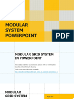 Modular System Powerpoint