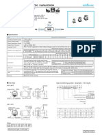 Aluminum Electrolytic Capacitors: Specifications