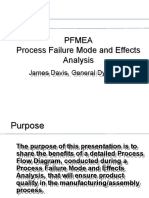 Pfmea Process Failure Mode and Effects Analysis
