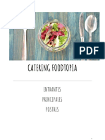 Catálogo Platos Foodtopía