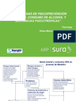 Estrategias de Psicoprevención Frente Al Consumo de Alcohol y Sustancias Psicotrópicas