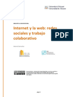 2.1 Internet y La Web - Redes Sociales y Trabajo Colaborativo