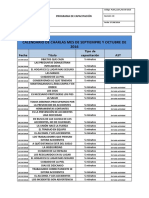 Plan Capacitación