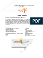 Calentamiento Arena y Agua