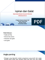 2 - Hampiran Dan Galat