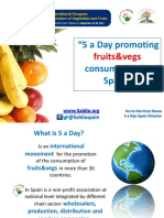 NURIA MARTINEZ BAREA, SPAIN - 5 A Day Promoting Fruit and Vegetables Consumption