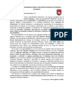 Declaración Del Contador en Certificación de Ingresos