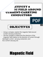 Activity 8 Magnetic Field Around Current-Carrying Conductors