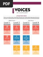 50 Awesome Choir Warm-Ups Cheat Sheet | PDF | Singing | Consonant