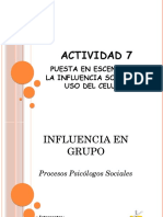 Influencia en Grupo