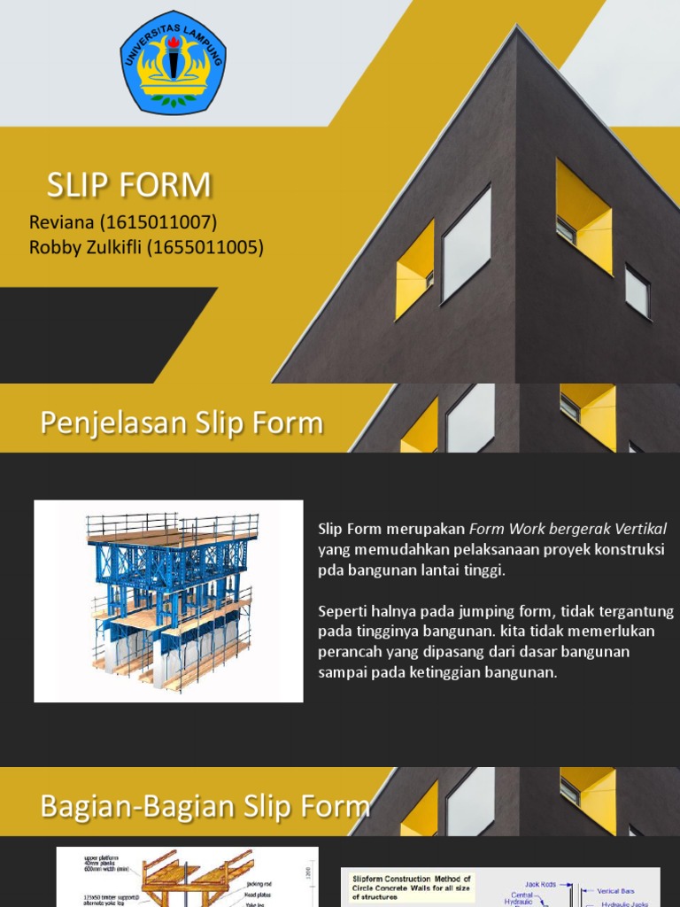Sistem Slip Form dalam Konstruksi Beton | PDF