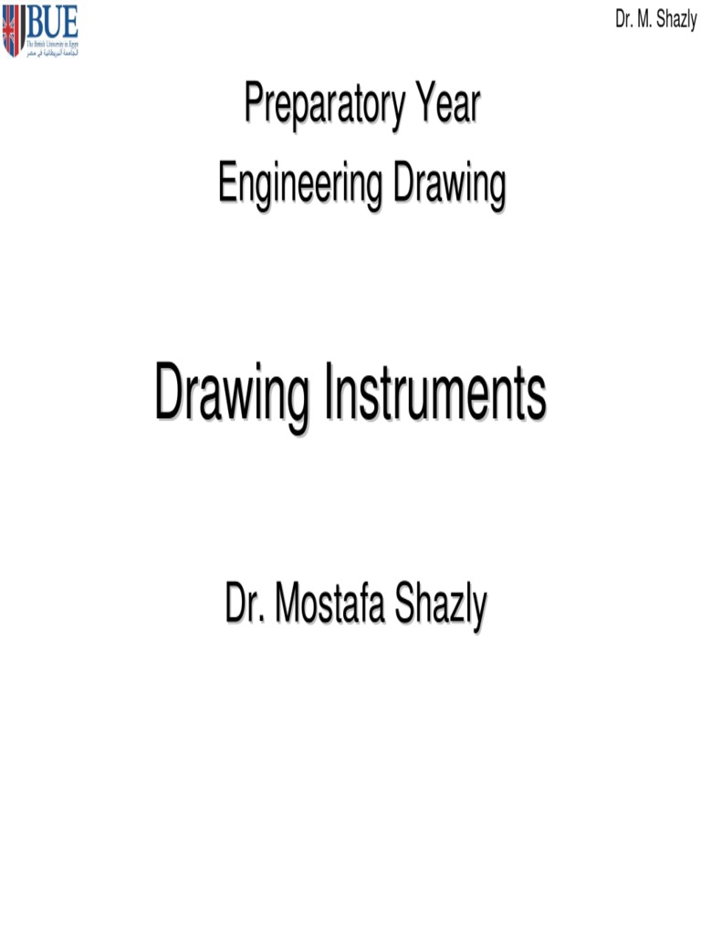 Drawing Instruments | PDF