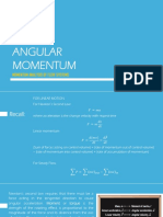 Angular Momentum: Momentum Analysis of Flow Systems