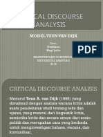 ANALISIS VAN DIJK