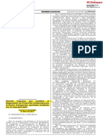 Decreto Supremo Que Modifica El Reglamento de Proteccion Ambiental Ds 008 2019 MTC