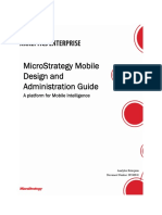 Micro Strategy Mobile Design