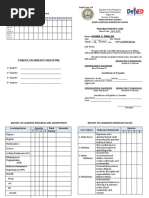 Form 138-REPORT CARD GR. 6