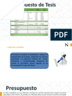 Presupuesto PDF