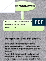 Efek Fotolistrik