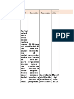 Marco lógico de proyecto:Diseño y matriz Actividad numero 3