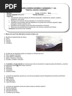 America, Nuestro Continente