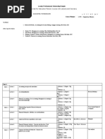 Format For Instruction Plan (For Courses With Lectures and Tutorials)