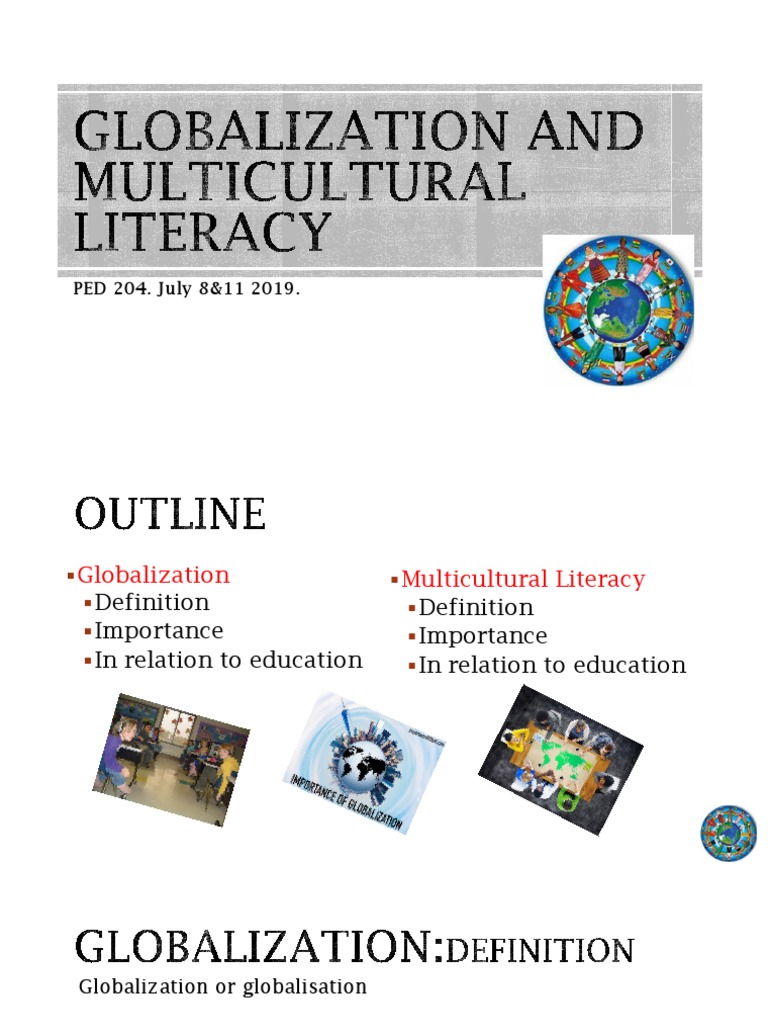 Globalization and Multicultural Literacy | PDF | Globalization ...