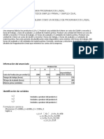 MetodoSimplexDual (Minimización) Ejemplo