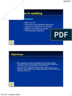 Heat Flow in Welding: Subjects of Interest