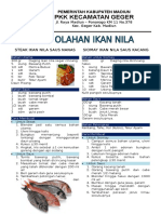 Resep Olahan Ikan Nila