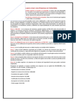 10 Pasos para Crear Una Empresa en Colombia