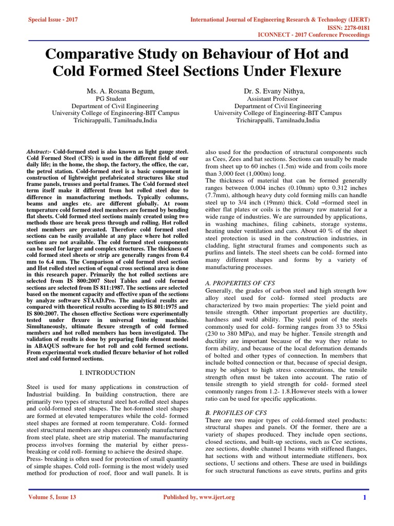 Flexural Behavior of Steel Sections | PDF | Buckling | Strength Of ...