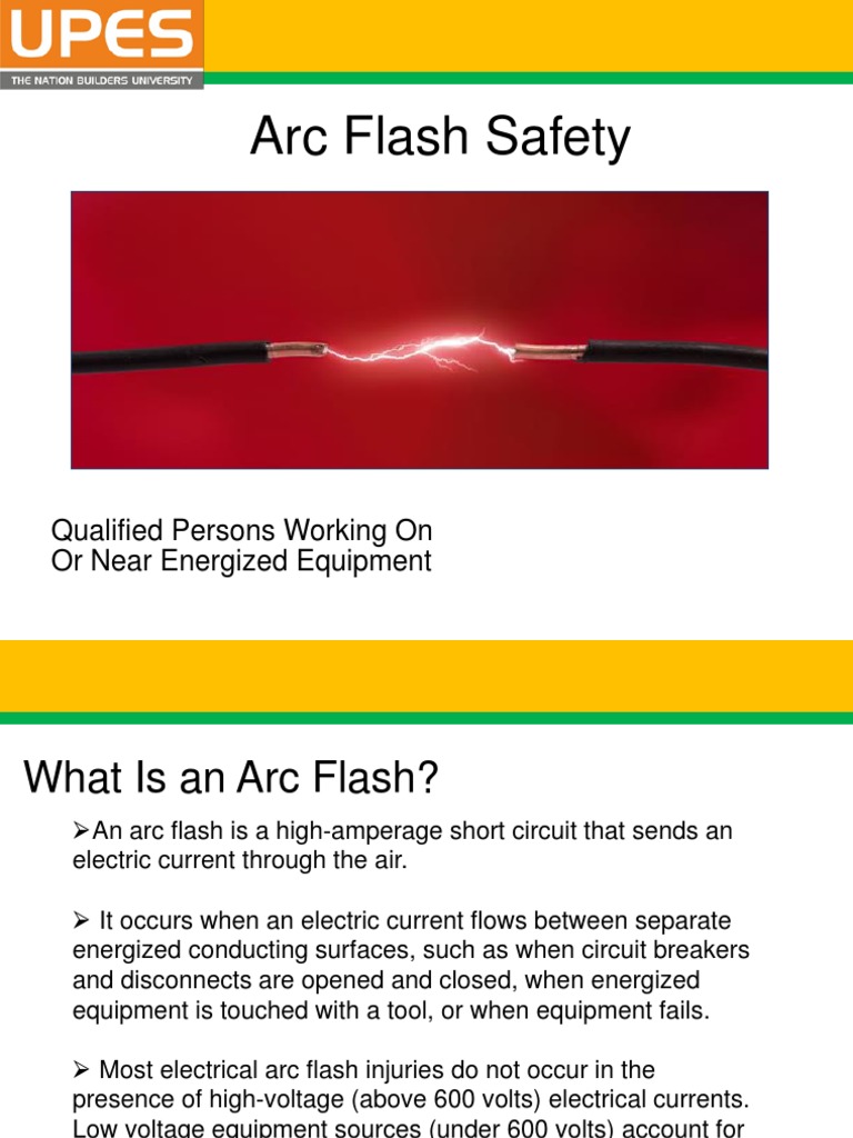 Safety in Arc Flash | PDF | Electric Arc | High Voltage