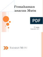 Contoh Presentation Sasaran Mutu