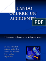 Cuando Ocurre Un Accidente