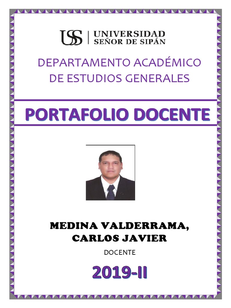 Caratula Portafolio Docente | PDF | Sociedad | Liderazgo