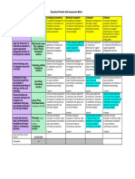 assessment matrix filled