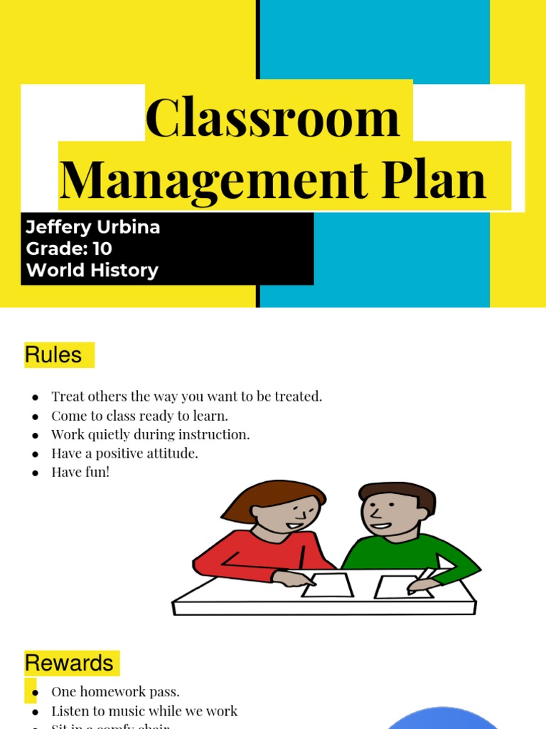 Classroom Management Plan | PDF | Language Arts & Discipline
