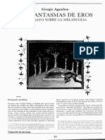 Agamben Los fantasmas de Eros. Un ensayo sobre la melancolía.pdf