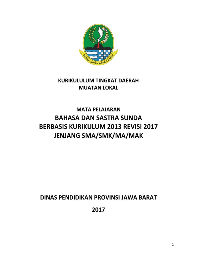 Kurda Basa Sunda Sma Smk Revisi 2017 Docx