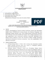 SE Menteri PUPR No 15 Tahun 2019 TTG Tata Cara Penjaminan Mutu Dan Pengendalian Mutu Pekerjaan Konstruksi