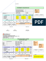 Exceptional: Performance Evaluation Sheet