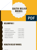 Health Belief Model: Kelompok 1