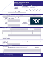 PMA Member Registration Form