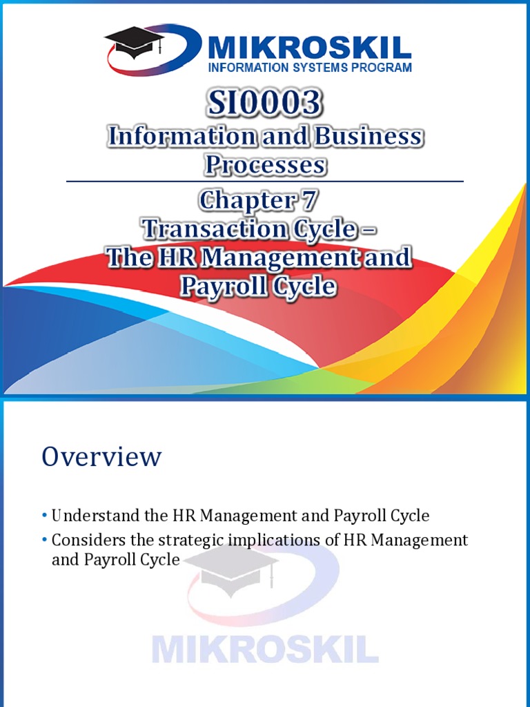 HR Management and Payroll Cycle Overview | PDF | Payroll Tax | Employment