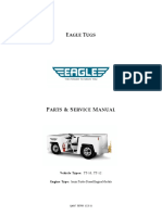 TRACTOR AERO Parts Service Manual - Tt10-12 - Isuzu Diesel 4jg1t